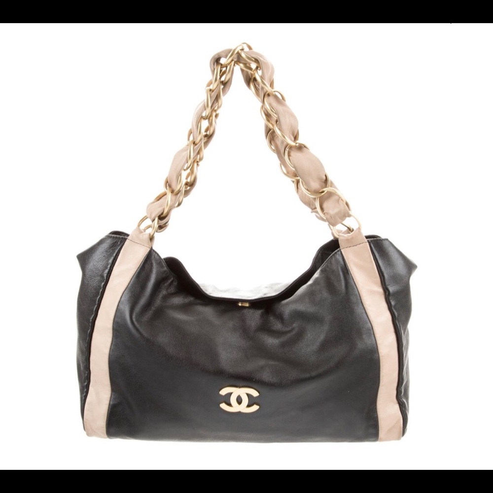 Chanel Lampskin Olsen Hobo